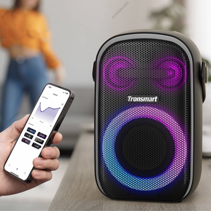 Портативна колонка Bluetooth Tronsmart Halo 110 IPX6 BT5.3 60W Black